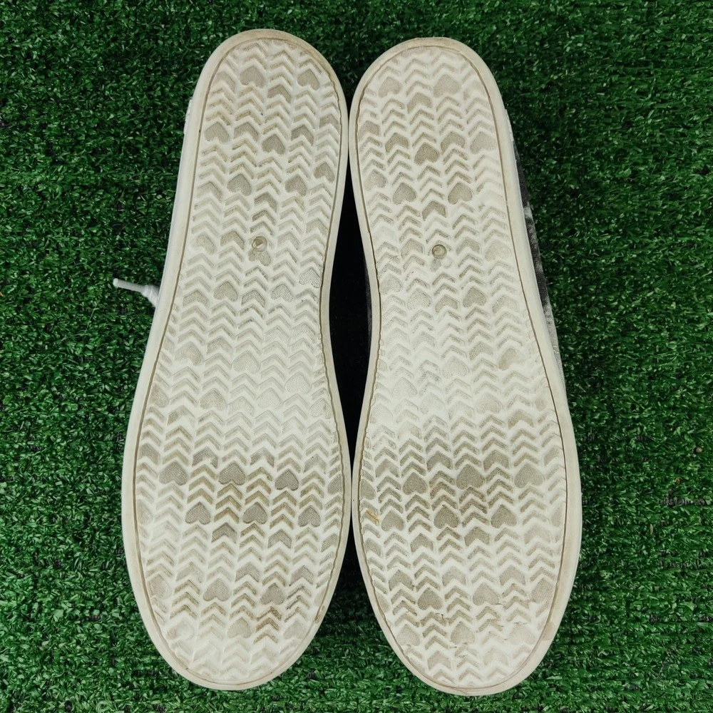 Jellypop Sneakers Womens 7.5 Black White Dallas Tie‎ Dye Canvas Slip On Comfort